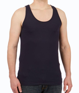 New Style Cotton Bamboo Fiber Black <b>White</b> V neck Tank Top Sleeveless Breathable Fitness Sportswear <b>Men</b> <b>Vest</b> High Quality Body - Product Image 1