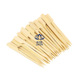 Palillos de Bambú Sostenibles en Oferta, Palitos Naturales Puntiagudos para Brochetas de Pollo, Carne de Res, Mariscos y Barbacoa - Product Image 1