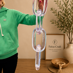 Decoración de Pared de Resina Epoxi Multicolor Hecha a Mano, Escultura Colgante de Arte Contemporáneo con Acabado Natural y Diseño Personalizado - Product Image 2