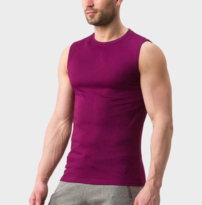 Camisetas sin Mangas para Hombre con Logotipo Personalizado, Precio al por Mayor, Camiseta sin Mangas para Hombre de la Mejor Calidad, Transpirable, Informal Elegante, Tejida en Poliéster/Algodón para Venta en Línea - Product Image 4