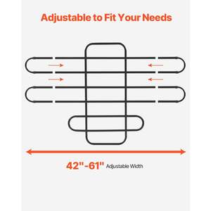 Barrera de Seguridad Ajustable Universal para Perros, Fácil de Instalar, Divisor de Metal Resistente para Autos, Camionetas y SUVs - Producto de Viaje para Mascotas - Product Image 3