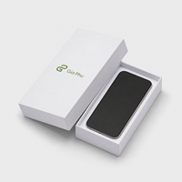 Caja de Embalaje Rígida Personalizable Ecológica a Precio de Fábrica, Caja de Venta al por Menor para Teléfono Celular con Laminado Brillante, Duradera y Universal