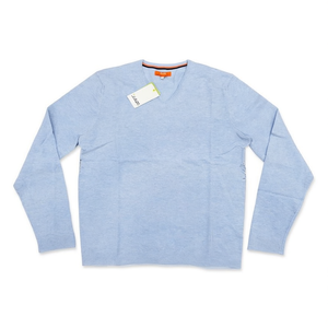 Autumn Premium Cotton Knitted Men's <b>Jumper</b> <b>Pullover</b> V-Neck Long Lasting Factory Overrun Branded Labels Ripped Style Made - Product Image 3
