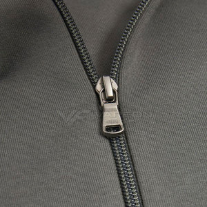 Sweat à capuche zippé pour homme, léger, décontracté, en coton mélangé, confortable, toutes saisons, style streetwear - Product Image 2