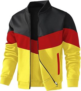 Men's Casual Spring Satin Windbreaker 100% Cotton <b>Waterproof</b> Breathable <b>Thin</b> Athletic Varsity <b>Jacket</b> Front Logo Customizable - Product Image 2