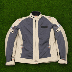 Chaqueta de Motociclismo de Verano con Protección CE, Resistente a la Abrasión, con Malla y Detalles Reflectantes - Product Image 1