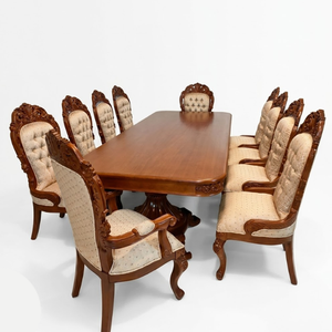 <b>Restaurant</b> Furniture <b>Sets</b> Made Of Solid Teak Wood And Soft Foam Seat With Smooth Finish Economical Price - Product Image 1