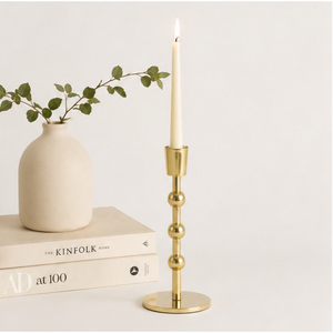 Factory Price Gold Aluminum Taper Candle Stand High Quality Hand-Finished <b>Candlestick</b> <b>Holder</b> for Dining Table & Home Decoration - Product Image 2