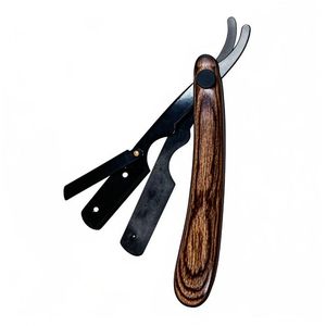 Nueva Navaja de Afeitar Recta de Acero Inoxidable con Cuchillas Individuales, Navaja de Afeitar para Barbería, Venta al por Mayor, Mejor Calidad - Product Image 4