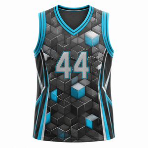 Fabricant et exportateur de maillots de sport en gros, uniformes de basketball personnalisés, vêtements d'équipe OEM ODM, impression par sublimation, athlétique, livraison rapide - Product Image 1