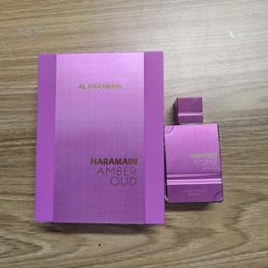 EE. UU. Perfume Masculino <span class=keywords><strong>Al</strong></span> <span class=keywords><strong>Haramain</strong></span> - Amber Oud EDP en Spray, 60 ml, con Fragancias Duraderas, Estilo Árabe - Product Image 5