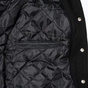 OEM Custom Men's <b>Winter</b> Letterman Baseball Varsity <b>Jacket</b> Casual Chenille Embroidered <b>Winter</b> Cotton Filling Wholesale Available - Product Image 5