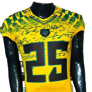 เสื้อเจอร์ซีย์แฟนฟุตบอลอเมริกันผ้าเจอร์ซีย์ปักลายด้วยการระเหิดขนาดพิเศษโรงงานจริงโรงงาน - Product Image 1