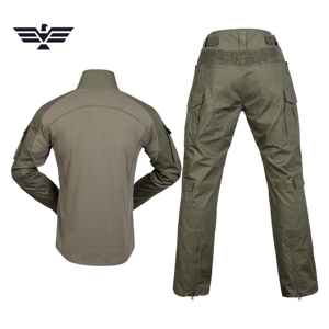 Uniforme de Guardia de Seguridad Personalizado, Camisa de Seguridad con Cierre de Cremallera y Pantalones Cargo Ripstop, Conjunto de Uniforme Táctico Profesional - Product Image 2