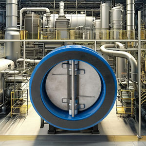 Clapet anti-retour manuel d'acier au carbone de gaufrette de la norme ISO Class300 pour le traitement de l'eau à haute température - Product Image 4