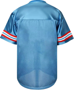 Camiseta de Fútbol Americano, Tejido Elástico, Bordado de Números, Nombre del Jugador, Nombre del Equipo, Precio al por Mayor - Product Image 3
