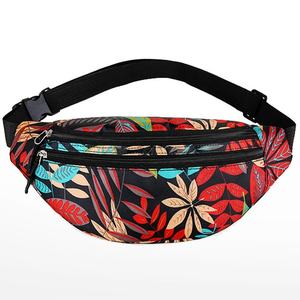 Riñonera Deportiva Unisex con Logotipo Personalizado, Impermeable, de PU, con Patrón Geométrico, Cinturón Ajustable, Bolso Bandolera - Product Image 4