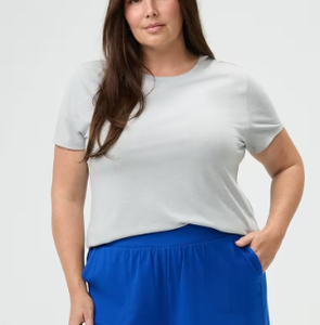 Custom <b>Womens</b> Plus Size Oversized T <b>Shirt</b> Blank Solid Color 100% Cotton Short Sleeve Tee Factory Direct BD Export OEM Wholesale - Product Image 5