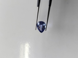 Tanzanita Azul Natural de 8x6MM, Corte Pera, Gema Suelta de la Mejor Calidad para Joyería - Product Image 4
