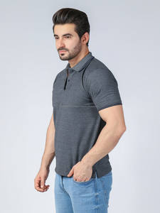 La mejor calidad al por mayor de los hombres de algodón transpirable ropa personalizada de moda para adultos Polos Slim Fit Polo camiseta para niños - Product Image 3