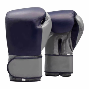 Guantes de Boxeo Profesionales de Cuero Genuino con Cierre, Nuevo Diseño, Cómodos para Entrenamiento, Antideslizantes, con Correa de Muñeca Ajustable - Product Image 5