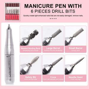 Trapano Elettrico Professionale Portatile Ricaricabile 45000RPM per Unghie in Gel, Smalto e Manicure - Product Image 5