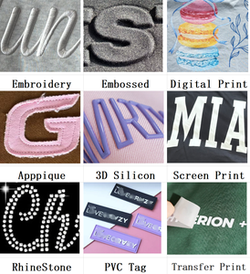 เสื้อสเวตเชิ้ตคอเต่าทรงหลวมโอเวอร์ไซส์ ผ้าฝ้ายเนื้อหนา ตกแต่งด้วยการปักลายแบบกำหนดเอง สำหรับผู้หญิง - Product Image 6