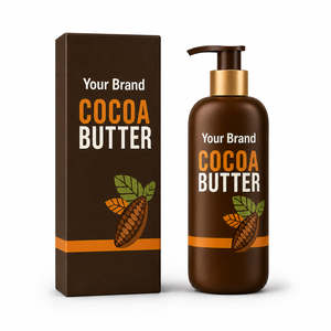 Crema Humectante Profunda para Manos y Cuerpo con Manteca de Cacao Natural y Vitamina E, Unifica el Tono de la Piel, Etiqueta Privada OEM - Product Image 2