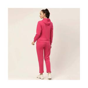 Sudadera estilo streetwear, sudadera para fitness, chándales de diseño personalizados para mujer, chándales negros lisos con estampado. - Product Image 6