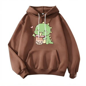 Sudadera con Capucha Ostriya Intl Personalizada, Tejida, Informal, Sin Forro, para Mujer, de Alta Calidad, Transpirable, de Secado Rápido, con Forro Polar para Invierno, 100% - Product Image 1