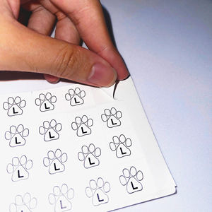 Etiquetas adhesivas pequeñas personalizadas, rollo de vinilo impermeable para embalaje de frutas y verduras, marca minorista - Product Image 1