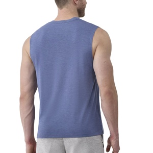 Wholesale Sleeveless Tank Tops for Men Women Custom Sports Shirt Lightweight Breathable Gym Fitness Workout <b>Clothing</b> - Product Image 2