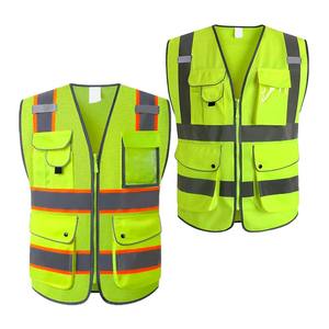 Nuevo Chaleco de Seguridad con Ventilador Refrigerante de Alta Visibilidad para Exteriores, Chaqueta Reflectante con 2 Ventiladores, Chaleco de Trabajo para Obras de Construcción - Product Image 3