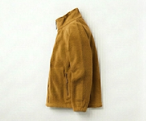 Chaqueta Polar para Hombre, Cierre Completo, Cuello Alto, Estilo Casual para Otoño, Color Sólido, Material de Poliéster Transpirable, Corte Regular - Product Image 5