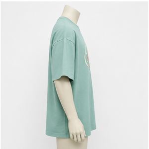 เสื้อยืดผู้ชายทรงโอเวอร์ไซส์ ผ้าฝ้ายถักพิมพ์ลายดิจิทัล แห้งเร็ว สวมใส่สบาย รุ่น TSA-SPT-0027 - Product Image 2