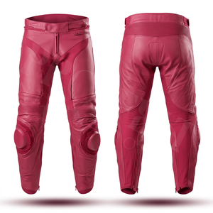 Whole Sale Manufacturer Motorcycle Leather Riding Pants with Knee Protection Breathable Biker Trousers Anti <b>Slip</b> Motorbike Gear - Product Image 5