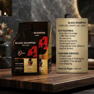 Shampoo pour cheveux gris fabriqué au Vietnam, formule sans ammoniaque - Product Image 1