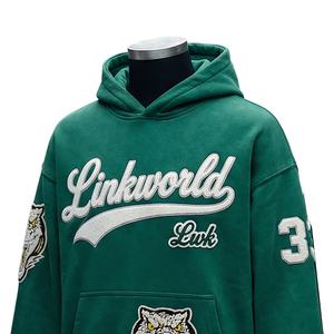 Sweat à capuche unisexe personnalisé, léger, en tissu polaire uni, écologique, respirant, doux, prix abordable, style personnalisé - Product Image 4