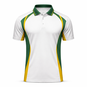 Camiseta de Cricket Personalizada al por Mayor, Transpirable, de Secado Rápido, que Absorbe la Humedad, 100% Poliéster, Fabricante OEM Directo, Camisetas Personalizadas al por Mayor - Product Image 1