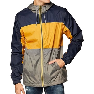 Chubasquero impermeable con capucha para hombre, diseño ligero y transpirable para Primavera, estilo callejero para ropa deportiva Gymwear - Product Image 1