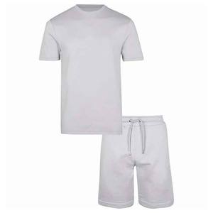 Conjuntos de Camisetas Casuales de Verano para Hombre, Oferta, Camisetas de Manga Corta con Botones de Color Sólido y Pantalones Cortos, Conjunto de 2 Piezas Cómodo para Hombre - Product Image 5