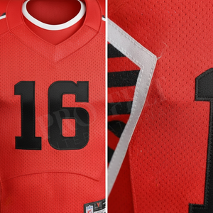 Conjunto de Uniforme de Fútbol Americano de Alto Rendimiento con Cuello en V, Estilo Único, Pantalones y Camiseta Ajustados, Ropa Deportiva para Prácticas de Equipo para Hombre - Product Image 4