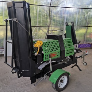 Processeur de bois de chauffage FP-500H 30 tonnes combiné convoyeur d'alimentation en métal nouvelle condition fendeuse de bûches pour usage domestique vente au détail garantie 1 an - Product Image 3
