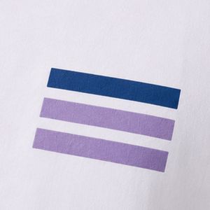 Custom <b>White</b> And Royal Blue Raglan Long Sleeve T Shirt Men Premium Cotton Crew Neck Graphic Baseball Tee Lavender Trim Custom - Product Image 5