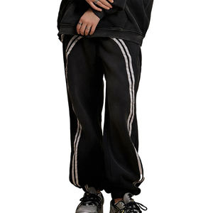 Pantalones Deportivos de Color Sólido con Cordón para Hombre, Pantalones Casuales de Algodón para Deportes, Jogging, Universidad y Hermandades - Product Image 3