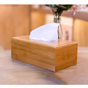 Boîte à mouchoirs en bois de luxe durable, haute qualité, prix abordable pour accessoire de bureau Royal Home à bas prix - Product Image 1