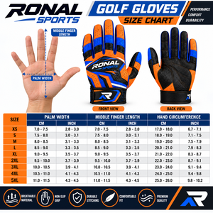 OEM High Quality Custom Logo Breathable 100% Genuine Cabretta Leather Wholesale Sports Wear Golf GlovesPremium Quality in best - Product Image 6