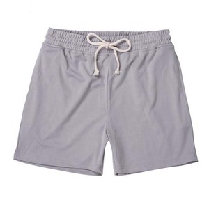 <b>Men</b> Black Cotton <b>Shorts</b> Drawstring Waist Casual Solid Color Knitted Breathable Mid Rise Workout <b>Lounge</b> <b>Short</b> Pants - Product Image 2