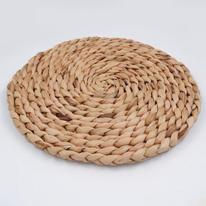 <b>Circle</b> water hyacinth place mat highest quality natural plates and dishes pad kitchen table <b>placemats</b> - Product Image 4