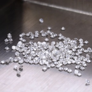 Diamantes sintéticos sueltos de corte brillante redondo, cultivados en laboratorio mediante HPHT, de 1.0 mm a 3.2 mm, color blanco, claridad VVS VS, para joyería. - Product Image 6